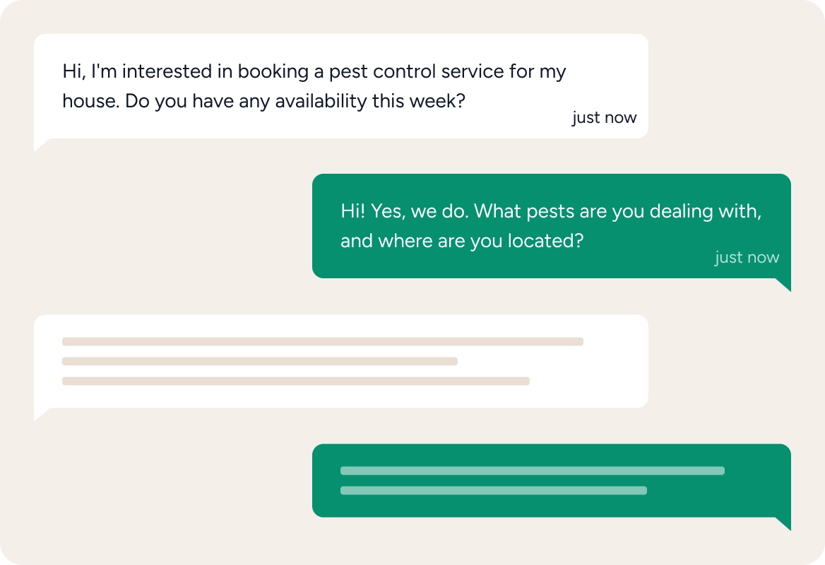 Reply in minutes, not hours